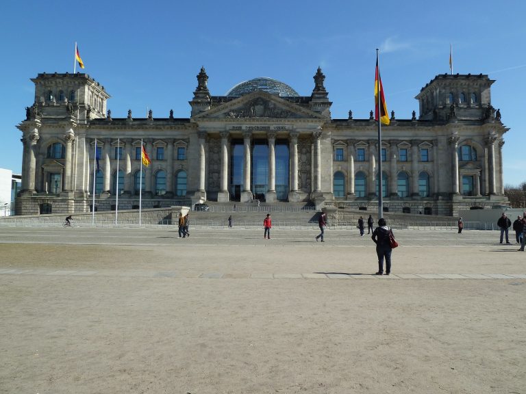 Le bâtiment du Reichstag