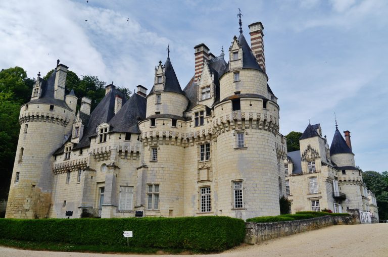 France en camping-car : le chateau dUssé