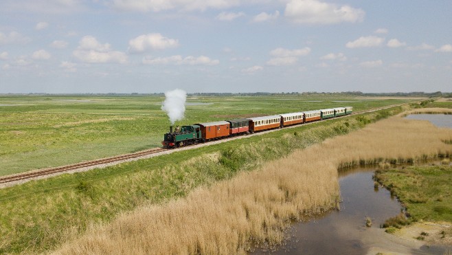 Train à vapeur baie de Somme - Vacances de Pâques en camping-car