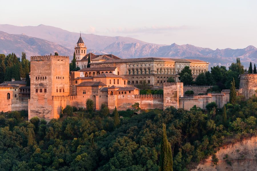l’Alhambra à Grenade