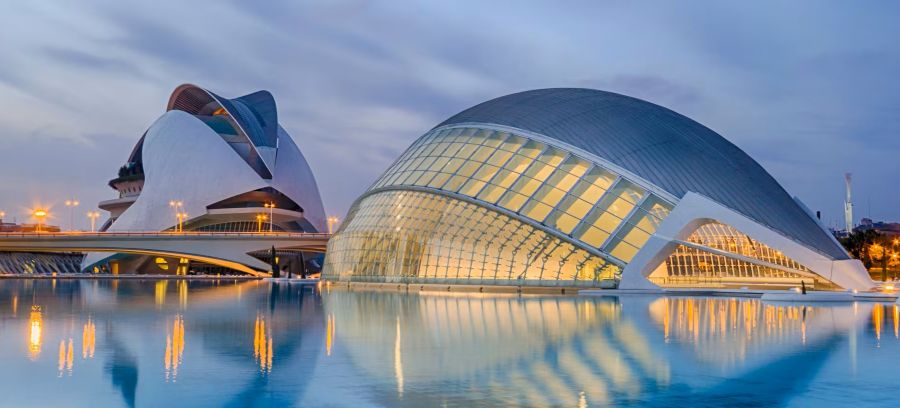 Cité des Arts et des Sciences à Valence